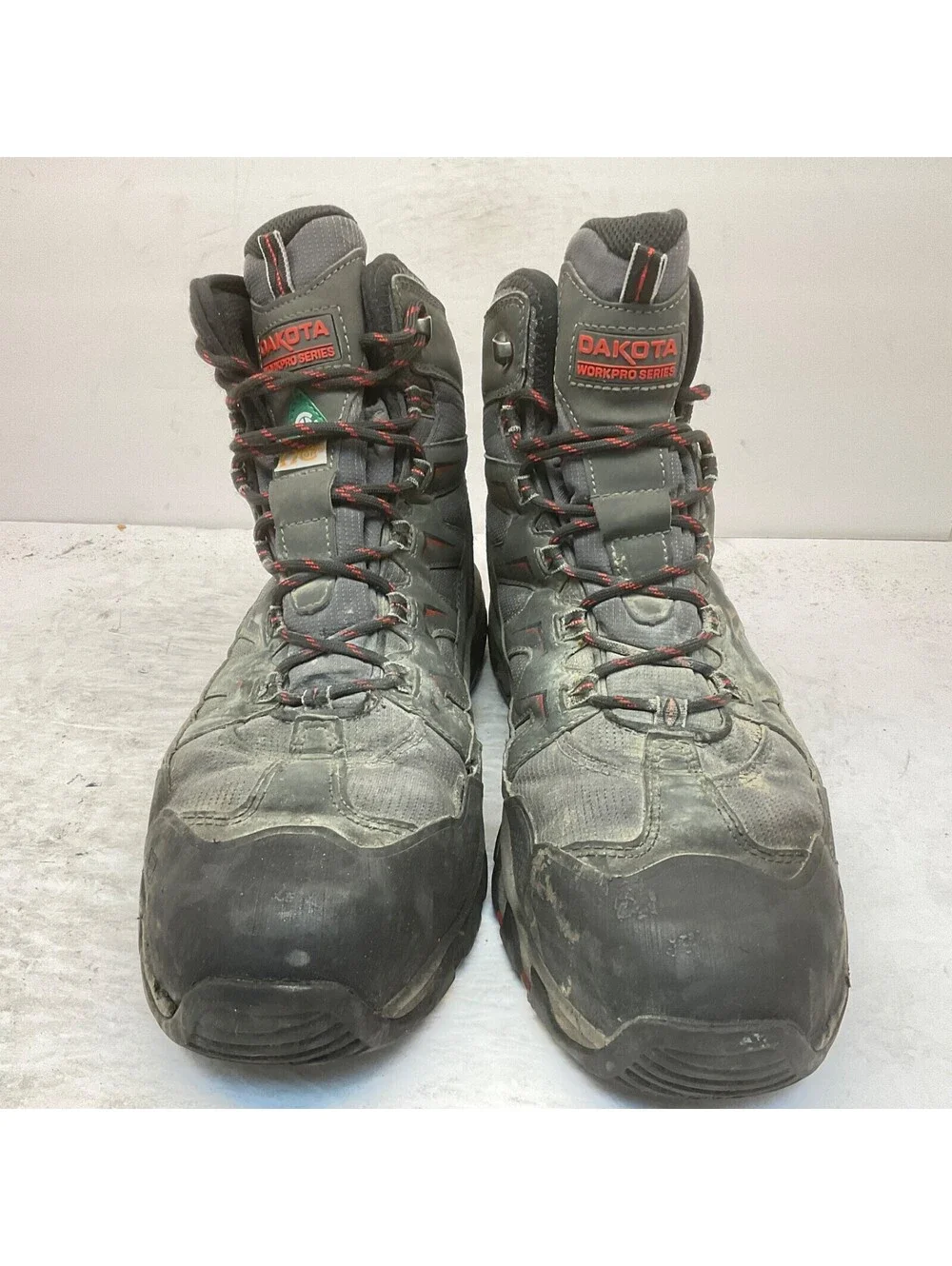 Dakota Men's 2127 Steel Toe Steel Plate WP Mid-Cut Safety Hiking Boots 10.5W/L